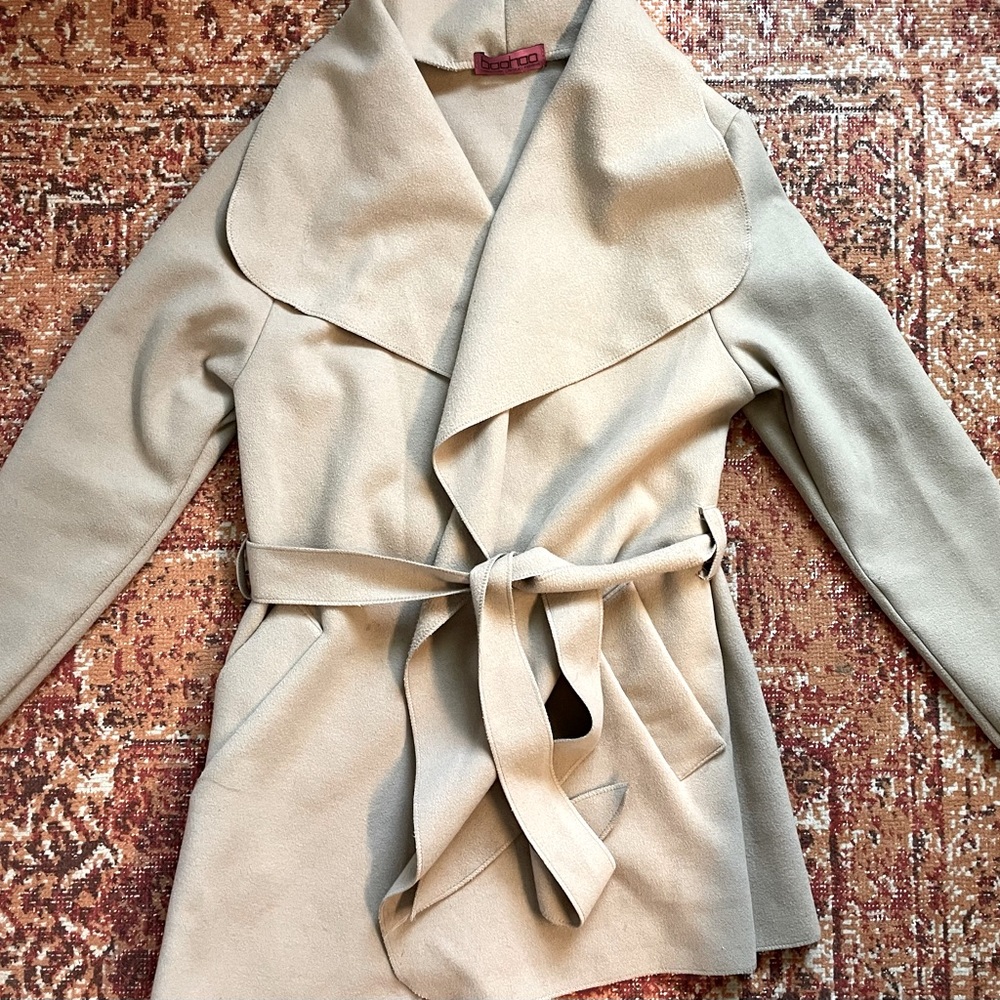Brown Forever 21 pea coat